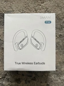 bmani Wireless Earbuds Bluetooth Headphones 48hrs Play Back Sport Earphones with - Picture 1 of 2