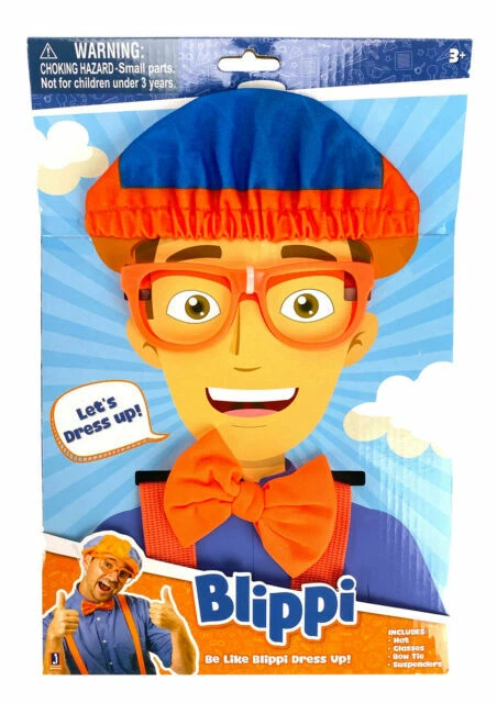 Blippi Be Like Blippi Role Play Dress Up Set