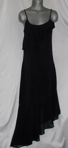 Xhilaration Size M Black Dress Long Sleeveless Dressy Layered Party Sexy Classy - Picture 1 of 7
