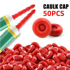 50*Caulk Cap Caulk Saving Cap Caulk Sealer Saver Open Caulking Tube-for Se ?