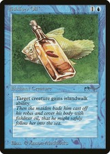 Fishliver Oil (b Light) Arabian Nights NM Blue Common MAGIC MTG CARD ABUGames