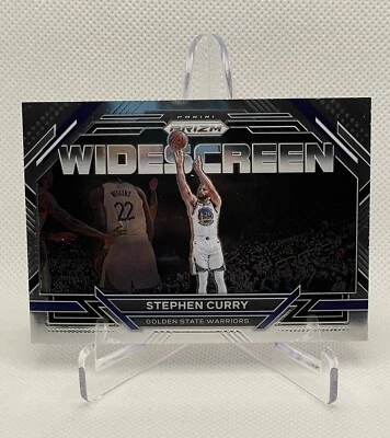 2022-23 Panini Prizm Widescreen Insert Stephen Curry #4 Golden State Warriors - Image 1 of 2