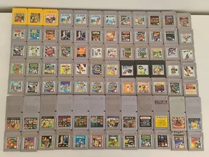 RARE NEW NEUF GAME BOY GAMEBOY LOT GAMES JEUX NOE FAH SCN USA UKV ASI FRG 84 - Zdjęcie 1 z 94