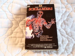 SCREAMERS BETA NOT VHS EMBASSY VIDEO ITALIAN HORROR 70'S BARBARA BACH MEL FERRER - Picture 1 of 12