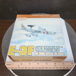 1/400 FRENCH AIR FORCE 707 E-3F SENTRY 10000 FLIGHT HOURS COLORS DRAGON WINGS - Picture 1 of 8