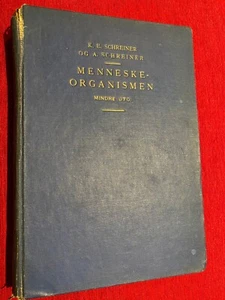 Menneske-Organismen, Human Organism Biology - Kristiana Norwegian Book Textbook - Picture 1 of 8