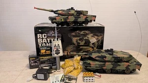 Hen Long 3809 Leopard II A5 Bundeswehr + Ersatzteilträger Panzer Ferngesteuert - Bild 1 von 17