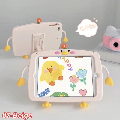 For iPad 11th/10th/9th/8th/7th/6th/5th Gen A16 Pro Kids Cartoon Stand Case Cover - Image 1 of 4