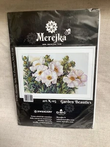 Merejka Cross Stitch Kit Garden Beauties K-115 19 x 12” - Picture 1 of 3