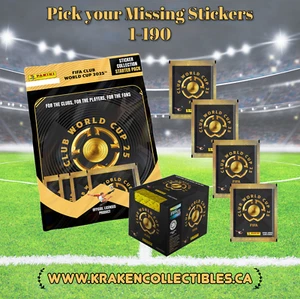 Panini FIFA Club World Cup 2025 (Pick your Missing Sticker #1-190) - Picture 1 of 1