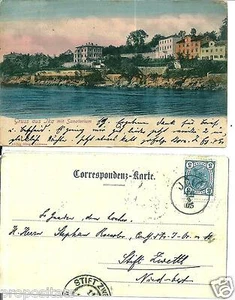 cr 050 1905 JKA ICA (Croazia) Gruss aus Jka mit Sanatorium - VG FP Ediz. Ghega - Imagen 1 de 1