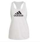 Adidas Logo Tank Top Women's white UK Size 8-10  #REF72