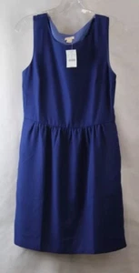 NEW NWT Women's J.CREW Designer Navy Blue Active Sleeveless Summer Dress Size 6 - Picture 1 of 4