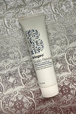 BRIOGEO SCALP REVIVAL CHARCOAL  + COCONUT OIL SHAMPOO 1 FL.OZ./30 ML NEW SEALED - Image 1 of 2