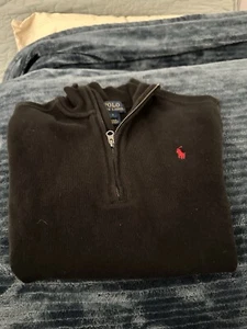 Ralph Lauren Kids 1/4Zip  pullover Sweater sz7 - Picture 1 of 4