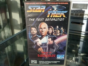 STAR TREK THE NEXT GENERATION VHS DEJA Q + A MATTER OF PERSPECTIVE - Picture 1 of 5
