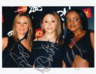 Photo signée Sugababes Heidi, Keisha & Mutya Group 10x8 AFTAL, UACC + COA