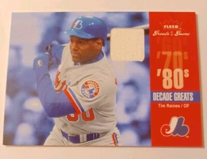 Fleer Decade Greats Gu Trikot Tim Raines 2006 - Bild 1 von 2