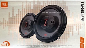 NEW JBL STAGE3-637F, 6-1/2" Coaxial 3-Way Car Stereo Speakers 6.5" - 1 Pair - Picture 1 of 1