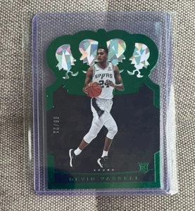 /21 Devin Vassell 2020-21 Panini NBA Crown Royale Green Cracked Ice Rookie RC - Bild 1 von 2
