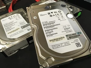 *LOT OF 6* HP 8TB 7.2K 12G 3.5" AF SAS HDD ST8000NM0075 MB8000JFECQ *512 FORMAT - Picture 1 of 5
