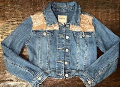 Chaqueta Jean Talla 7/8 Niña Azul Squin con Dorado Foto 1 de 4