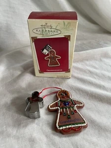 2003 Hallmark Lebkuchenmädchen Ausstecher Enkelin Weihnachtsschmuck - Bild 1 von 9