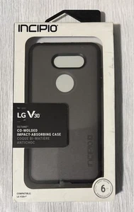 Incipio Octane Co-Molded Impact Absorbing Phone Case For LG V30, Frosted / Black - Picture 1 of 2