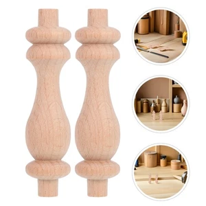 12 Stück Geländer Säule Kürbis Deko Holzbearbeitung Spindeln Baluster für - Bild 1 von 12
