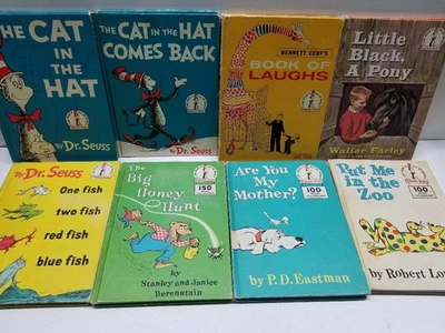 Lot Of 8 Dr Seuss Beginner &I can read it all by Myself Hardcover Books - Image 1 of 4