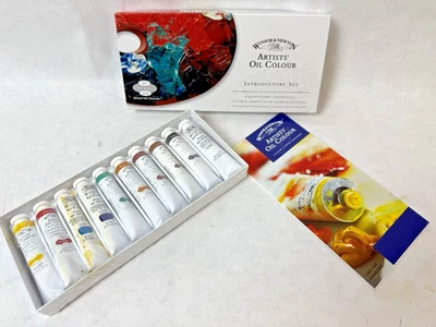 Winsor & Newton Artistas Profesional Color al Óleo Introducción Set de 10 NUEVO EN CAJA Foto 1 de 4
