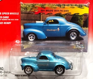 Johnny Lightning 41 1941 Willys Gassers "Challenger" Phil Quinto Collectible Car - Picture 1 of 2