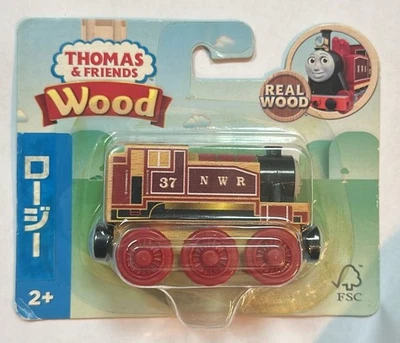 Fisher-Price Wooden Thomas & Friends RED ROSIE Rare (JAPAN EDITION PACK) - Image 1 of 2