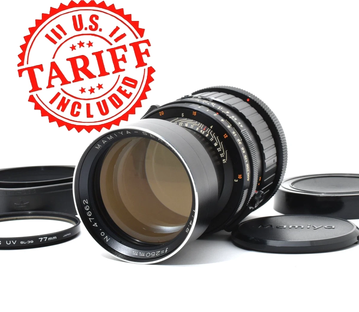 Mamiya f/4.5 250mm Focal Camera Lenses for sale | eBay