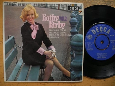 KATHY KIRBY Vol. 2 EP Reach Out For Me / Shangri-La + 2 45 7" 1964 UK VG+/EX- - Image 1 of 2