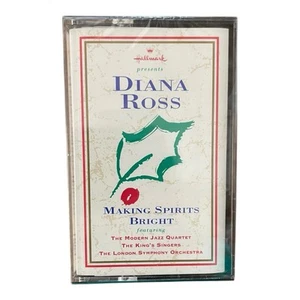 Diana Ross Making Spirits Bright Cassette Tape Sealed - Picture 1 of 2
