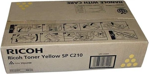 RICOH Genuine Toner Yellow SP C210 Printer Cartridge Code 406120 Model M815-03 - Picture 1 of 2