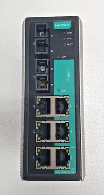 MOXA EDS-308-SS-SC Managed Ethernet Switch REV:2.2.0 - Image 1 of 4