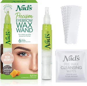 Nad's Facial Wax Wand Eyebrow Shaper, Eyebrow Kit, Face Wax, Hypoallergenic - Picture 1 of 10
