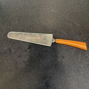 Monarch Gummi Bakelit Kuchenmesser Vintage Werbung Hartville Ohio - Bild 1 von 6