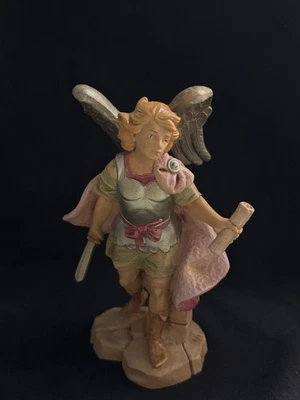 Estatueta de anjo autêntica Fontanini 1997 Itália 5"" - Imagem 1 de 4