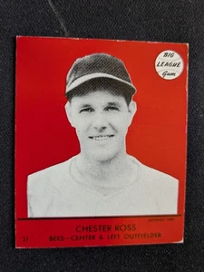1941 Goudey Baseball Card # 31 Chester Ross - Boston Bees (NM) - Picture 1 of 3