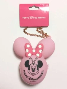 Tokyo Disney Resort Minnie Ballon Taschenanhänger Schlüsselanhänger Etui rosa aus Japan - Bild 1 von 4