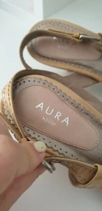 Lodi Aura Original Leather Sandals 38 Sandals Leather High Operating Sandals Chic - Picture 1 of 6
