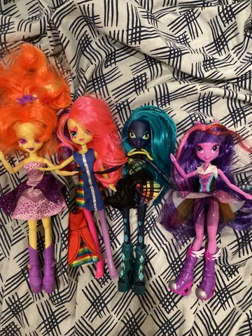 my little pony equestria girls Doll Lot Rainbow Rocks Adagio Twilight Sparkle Cover