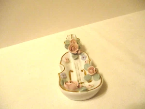 Lefton Porcelain Cello Violin Wall Hanger Japan - Picture 1 of 6