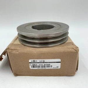 Dodge 112193 Pulley Sheave 2-3V5.0-1610 Taper Lock 1610 - Picture 1 of 6