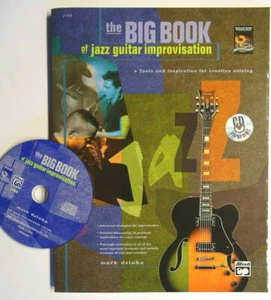 THE BIG BOOK OF JAZZ GUITAR IMPROVISATION BUCH INCLUSIVE CD VON MARK DZIUBA - Picture 1 of 1