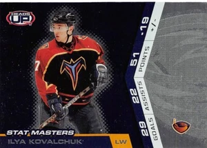 2002-03 Pacific Heads Up Stat Masters #3 Ilya Kovalchuk - Picture 1 of 2