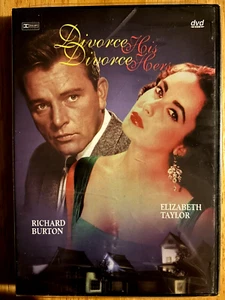 Divorce His, Divorce Hers (1972)(DVD 2003)(NEW) Richard Burton, Elizabeth Taylor - Picture 1 of 2